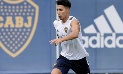 Pol Fernandez es feliz en Boca