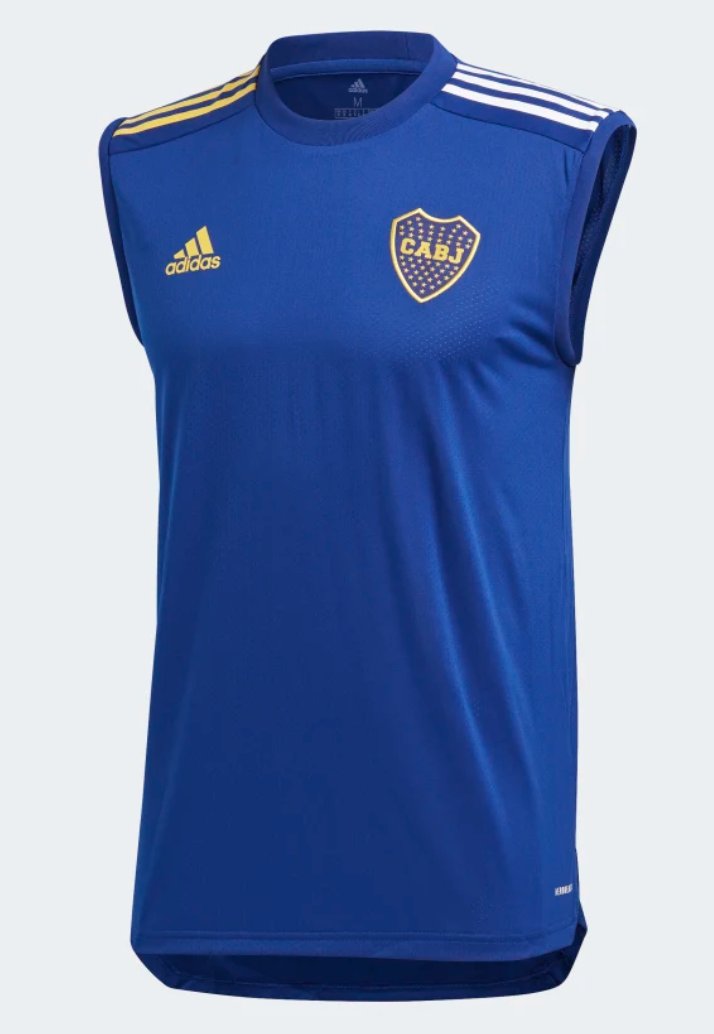 camiseta de boca entrenamiento